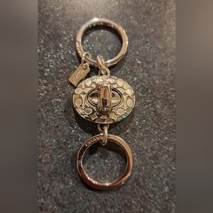 Coach Gold Keychain